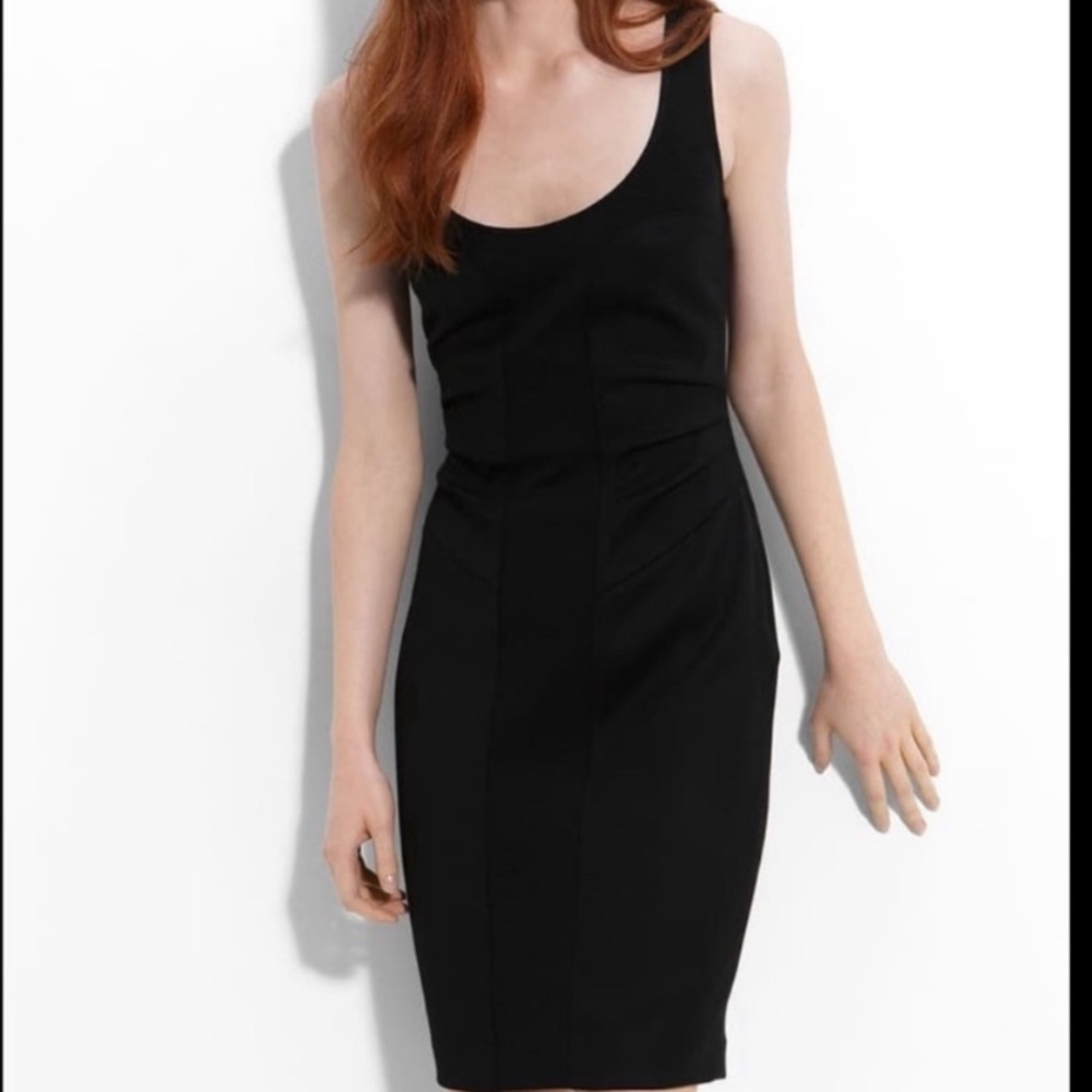 Diane Von Furstenberg Ulani Bodycon Black dress 6